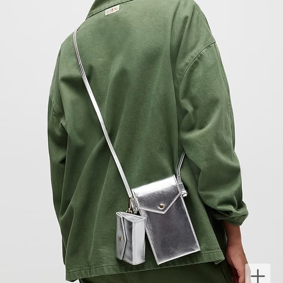 J. Crew Vibrant Red Crossbody Bag and Wallet - Picture 5 of 7